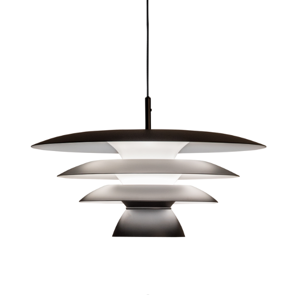 DaVinci Pendelleuchte D500 schwarz E27 der Firma Belid Leuchten