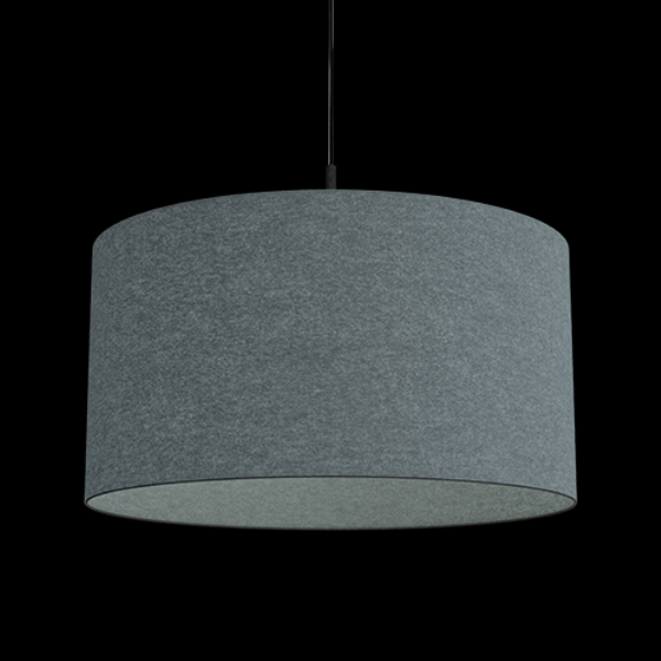 Soft Pendelleuchte D570 Wolle blau E27 der Firma Belid Leuchten