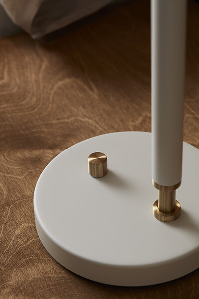 Deluxe table lamp white/brass MR16 der Firma Belid Leuchten