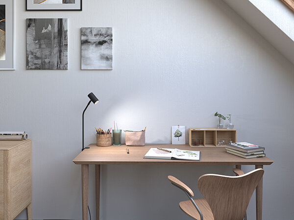 Tyson table lamp for table top black structure GU10 der Firma Belid Leuchten