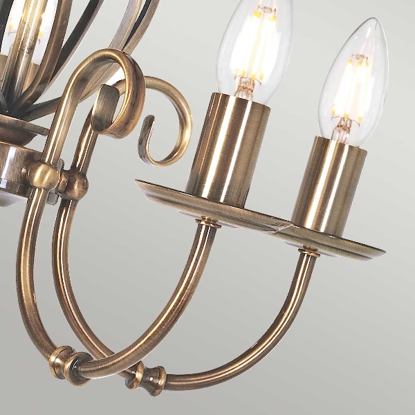 Kronleuchter Artisan der Firma Elstead