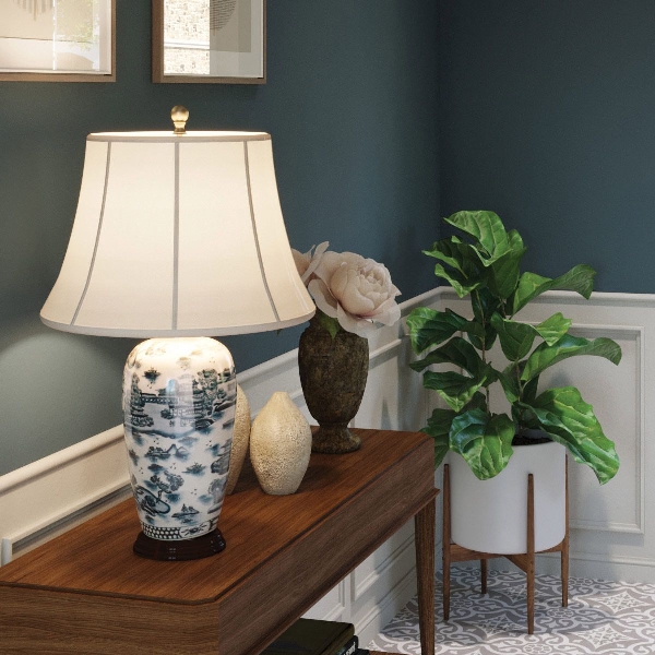 Tischleuchte Blue Traditional der Firma Elstead