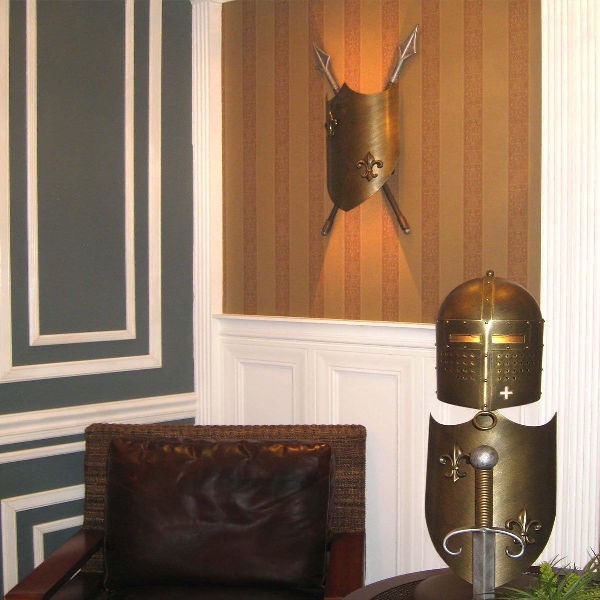 Wandleuchte Crusader der Firma Elstead