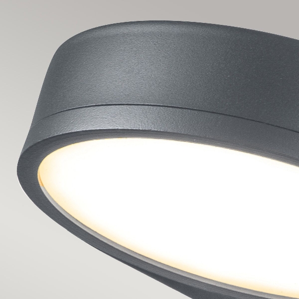 Zola LED-Wandlaterne - Grau der Firma Elstead