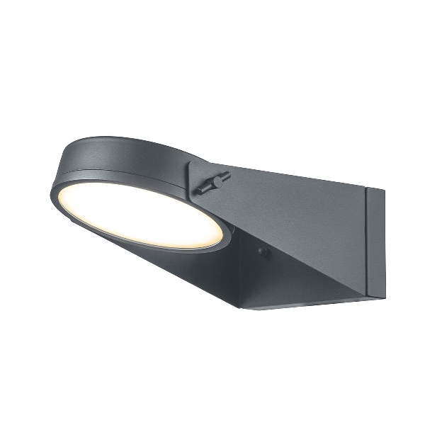 Zola LED-Wandlaterne - Grau der Firma Elstead