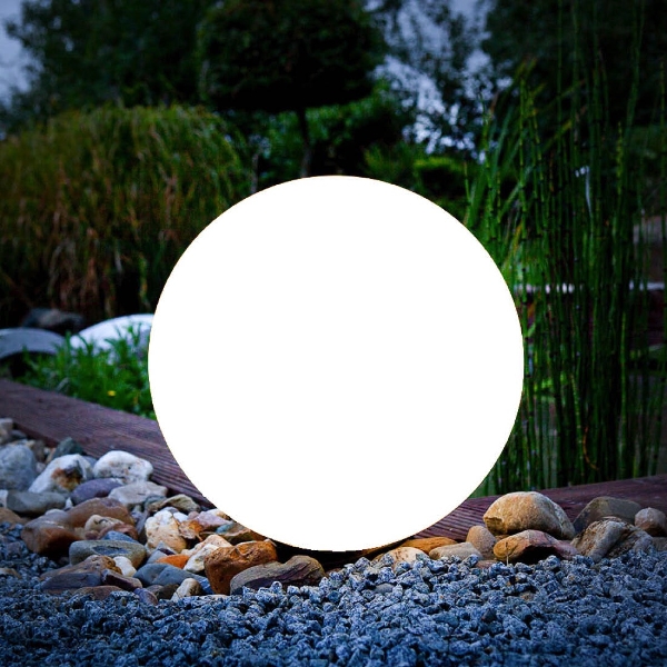 Kugelleuchte Snowball 50 cm Durchmesser Stationär der Firma EPSTEIN Design Leuchten