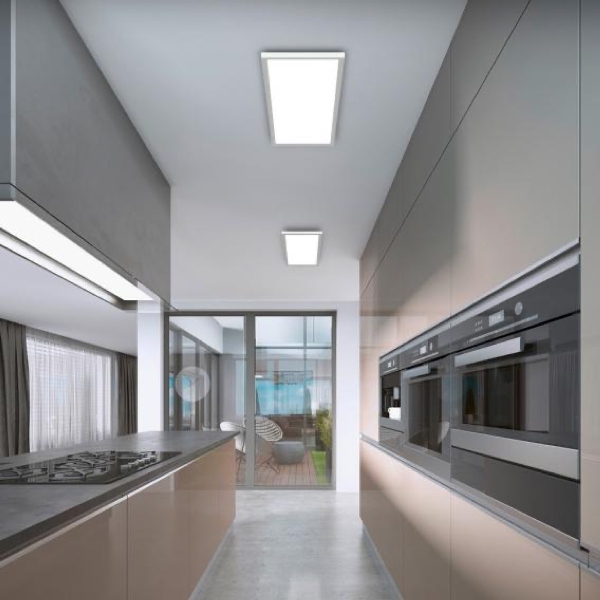 RACK LED Deckenleuchte der Firma Helestra Leuchten