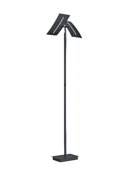 DUAL LED Stehleuchte / CCT-Dimmtechnik der Firma HELL Leuchten