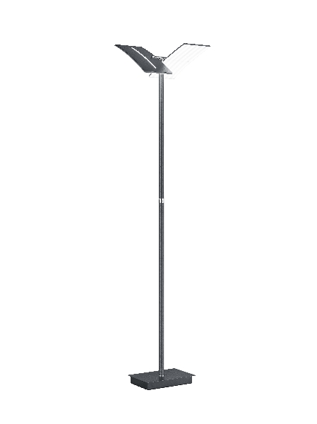 DUAL LED Stehleuchte / CCT-Dimmtechnik der Firma HELL Leuchten