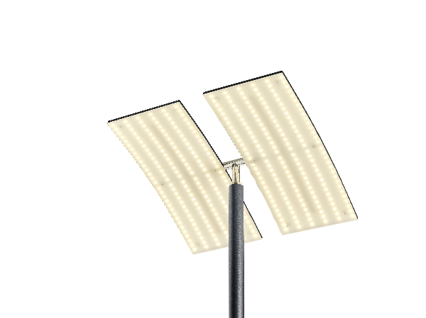 DUAL LED Stehleuchte / CCT-Dimmtechnik der Firma HELL Leuchten