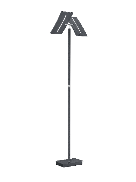 DUAL LED Stehleuchte / CCT-Dimmtechnik der Firma HELL Leuchten