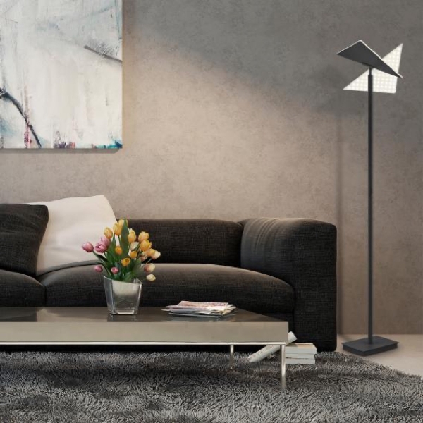 LED-Stehleuchte EDGE der Firma HELL Leuchten