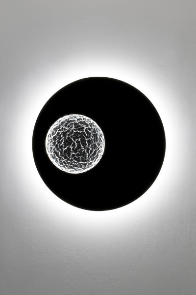 LED-Wandleuchte LUNA RUND GROSS der Firma Holländer Leuchten