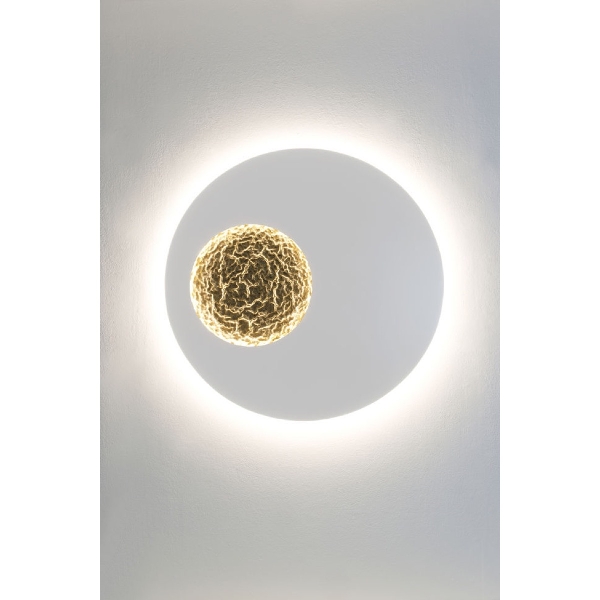 LED-Wandleuchte LUNA RUND GROSS der Firma Holländer Leuchten