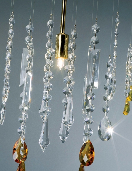Stretta Luster - chandelier gold-plated der Firma KOLARZ-Austrolux Leuchten
