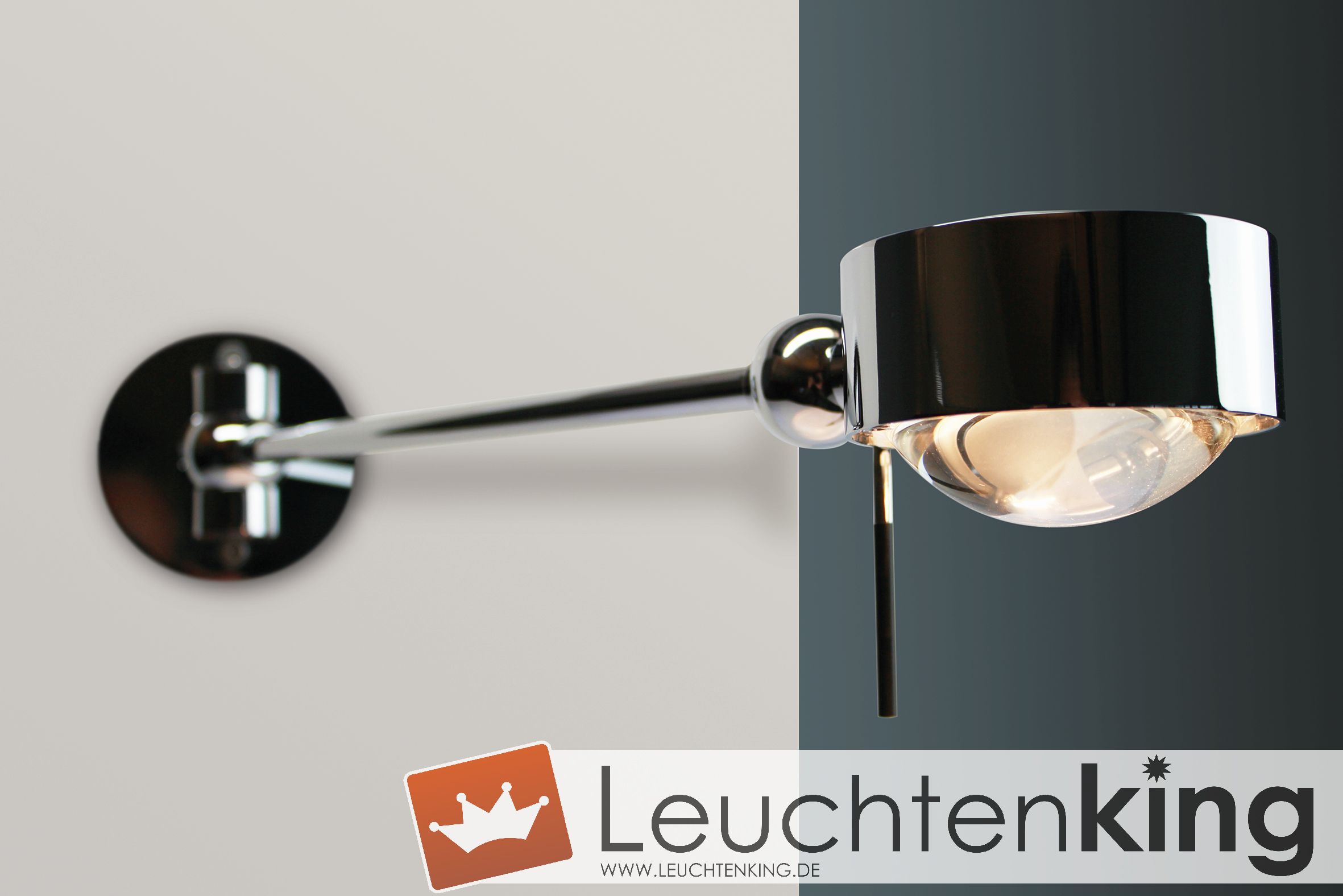 2-3058202-LED LED Wandleuchte Puk Maxx Hotel / Armlänge 20 cm der Firma Top Light Leuchten